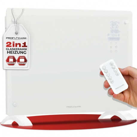 Proficare PC-GKH 3118 white Glass Konvector Heater