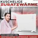 Proficare PC-GKH 3118 white Glass Konvector Heater