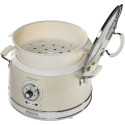 Ariete Vintage Food Steamer, beige