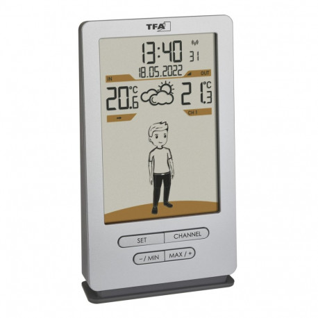 TFA 35.1166.54  WEATHER JACK Wireless Weather Station