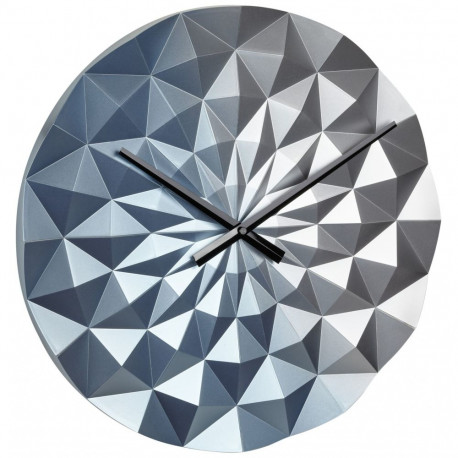 TFA 60.3063.06 DIAMOND Wall Clock blue-metallic