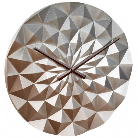 TFA 60.3063.51 DIAMOND Wall Clock metallic rose gold