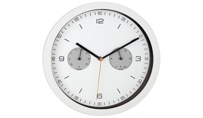 Mebus 52826 white Radio controlled Wall Clock