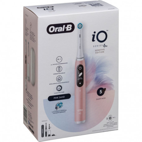 Oral-B iO Series 6 Pink Sand + Case                     JAS22