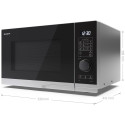 Sharp YC-PG254AE-S Mikrolaineahi