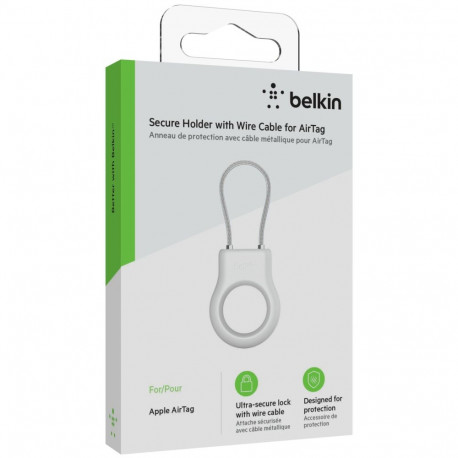Belkin Secure Holder Wire Loop Apple AirTag, valge MSC009btWH