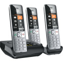 Gigaset COMFORT 500A trio hõbe-must