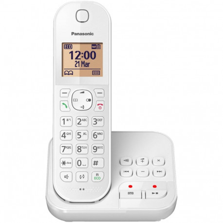 Panasonic KX-TGC420GW Valge Juhtmeta Telefon