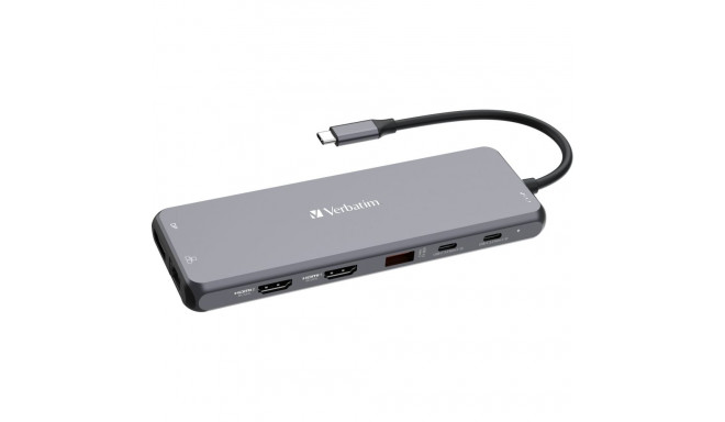 Verbatim USB-C Pro multiport jaotur 13-porti CMH-13 32153