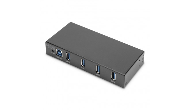 DIGITUS USB 3.0 Hub 4-Port Industrial Line 15-kV-ESD