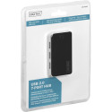 DIGITUS USB 2.0 7-Port Hub black incl. ext. Power Supply 5V , 1m