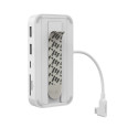 Belkin CONNECT USB-C 6-ühes mitme pordiga ja hoidikuga jaotur INC011btWH
