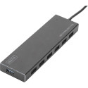 DIGITUS USB 3.0 jaotur 7-porti, sisaldab 5V/3,5A toiteadapterit DA-70241-1