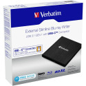 Verbatim Slimline Blu-ray Kirjutaja USB 3.1 GEN 1 USB-C 43889