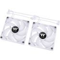 Thermaltake CT120 ARGB Sync PC jahutusventilaator valge, 2 komplekt