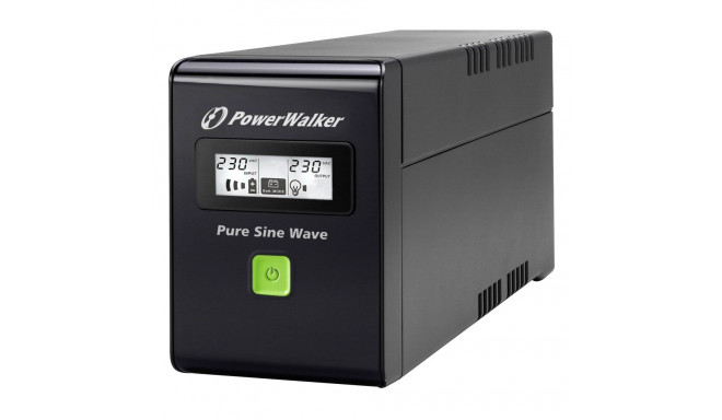 PowerWalker VI 600 SW turvapistik CEE 7/3 (tüüp F)