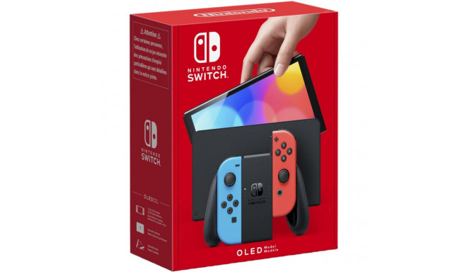 Nintendo Switch (OLED-Model) neoonpunane/neoonsinine