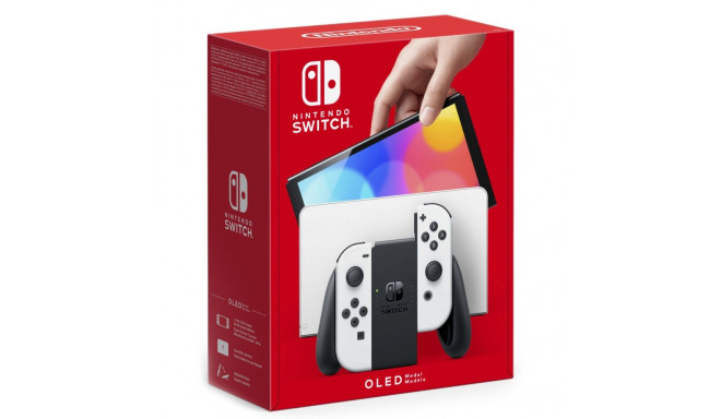 Nintendo Switch (OLED-Model) valge