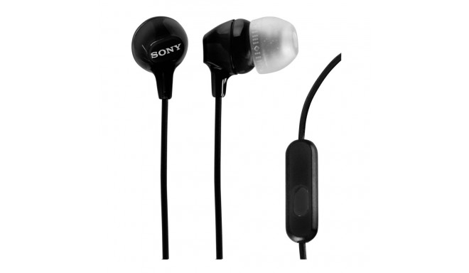 Sony MDR-EX15APB Must Kõrvaklapid