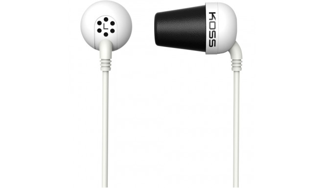 Koss The Plug Colors valged