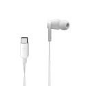 Belkin Rockstar kõrvaklapid, kõrvasisesed, USB-C ühendusega, valged G3H0002btWHT