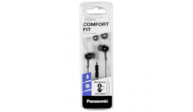 Panasonic RP-TCM115E-K Must Kõrvaklapid