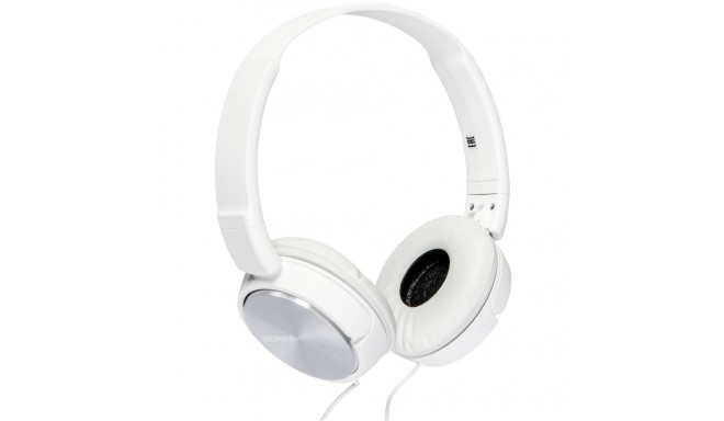 Sony MDR-ZX310W valged kõrvaklapid