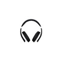 FANTEC SHP-3  white/black Stereo Headphone with Microphone A