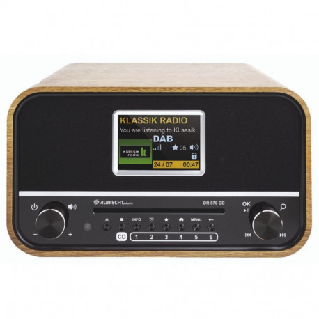 Albrecht DR 870 CD seeniorraadio