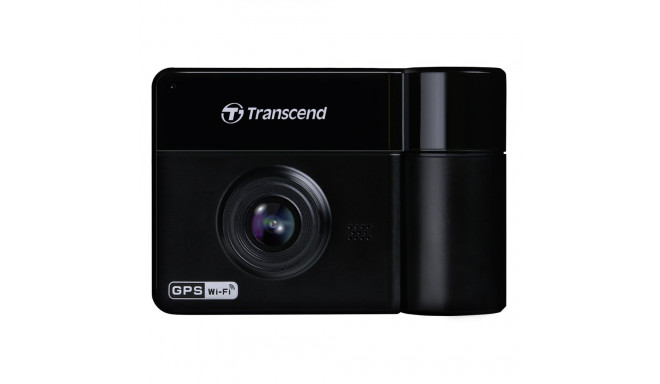 Transcend DrivePro 550 Kahe objektiiviga täis-HD 1080p kaasaskantav kaamera, sisaldab 64GB microSDXC