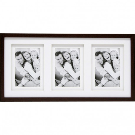 Deknudt S65KQ3           3x15x20 Wood Gallery brown Passepartout