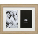 Deknudt S66KB2 Gallery 2x13x18 Wood nature w. Passepartout