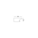 Walther Home               40x40 Wood beigebrown HO440C