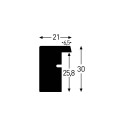 Nielsen Apollon white 21x29,7 Wood DIN A4 8988047