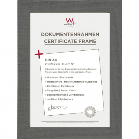 Walther Home DIN A4      21x29,7 Wood grey HO130D