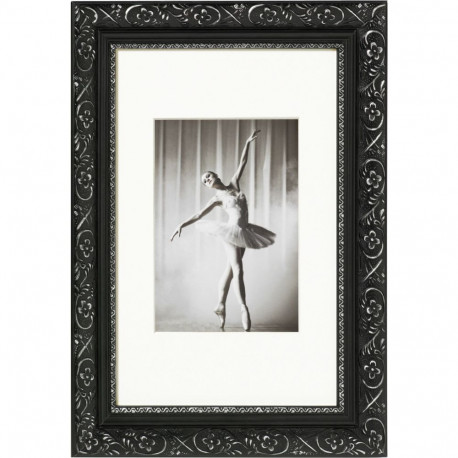 Walther Barock 30x40 puit must-hõbe CR040B