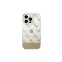 Guess GUHCP14LHG4MHG iPhone 14 Pro 6.1 "gold / gold hardcase 4G Pattern Script