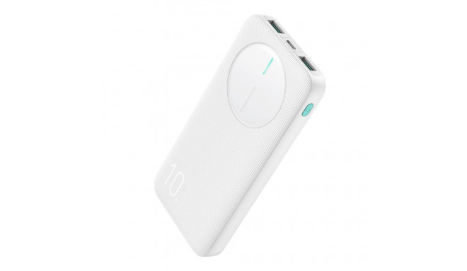 Powerbank Joyroom JR-PBF12 10000mAh 2.4A 2x USB-A 1x USB-C - white