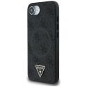 Guess 4G Ring Triangle Logo MagSafe case for iPhone 16e - black