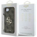Guess 4G Big Logo iPhone 16e Case - Brown