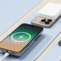 Powerbank Dudao K26 10000mAh 20W USB-A / USB-C / MagSafe - white