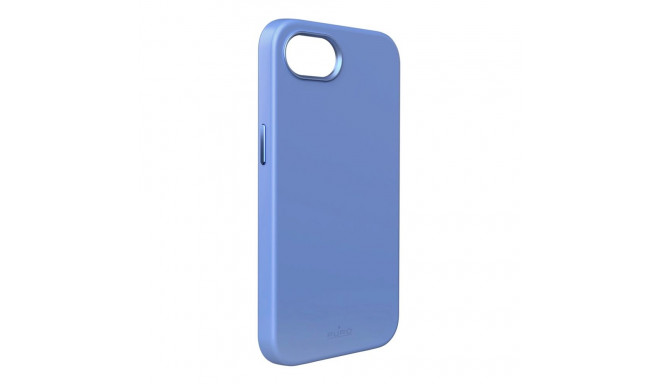 Puro Liquid Silicon Cover "ICON MAG PRO" with Magsafe, metal buttons and camera ring for iPhone 16E,