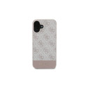 Guess 4G Bottom Stripe Case for iPhone 16 Plus 6.7" - Pink