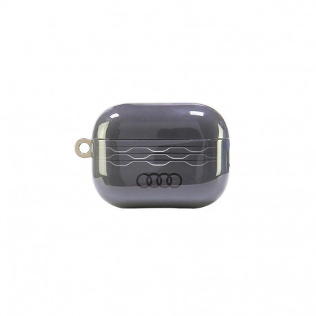 Audi IML Geometric Pattern AirPods Pro 2 Case - Gray