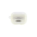 Audi IML Geometric Pattern Case for AirPods Pro 2 - White