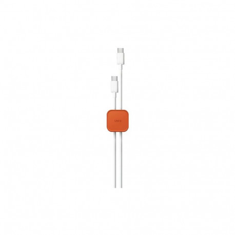Uniq Pod Self-adhesive Cable Organizer - Set of 8 - Orange