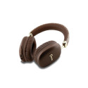Guess GCube Metallic Script Logo Bluetooth on-ear headphones - brown