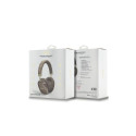 Guess GCube Metallic Script Logo Bluetooth on-ear headphones - brown