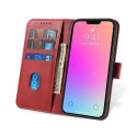 Magnet Case with flap for Samsung Galaxy A26 - red