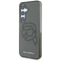 Case Karl Lagerfeld Rhinestones Karl Head Logo Samsung Galaxy S25 black